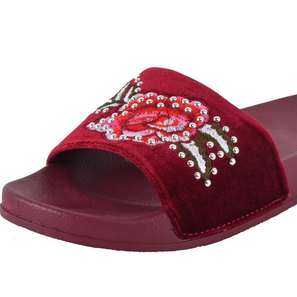 New Summer Slides Flat Flip Flop Sandals - Picture 2 of 3